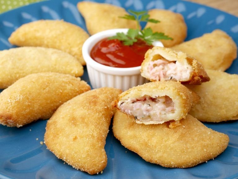 Risole de Queijo com Presunto